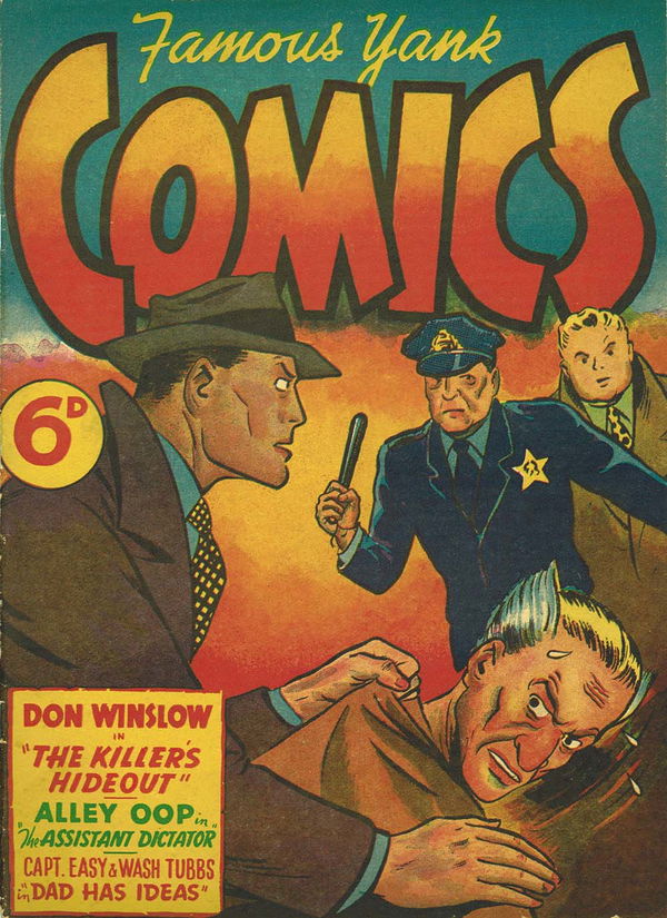 Famous Yank Comics (Ayers & James, 1945?)  ([1946?])