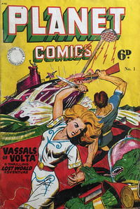 Planet Comics (HJ Edwards) #1 (July 1952?)
