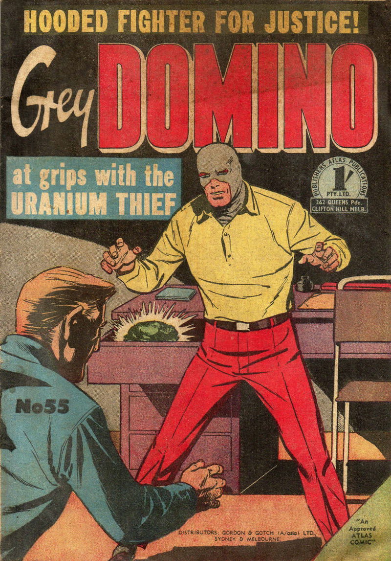 Grey Domino (Atlas, 1951? series) #55 ([November 1956?])