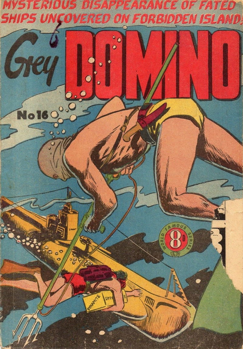 Grey Domino (Atlas, 1951? series) #16 ([August 1953?])