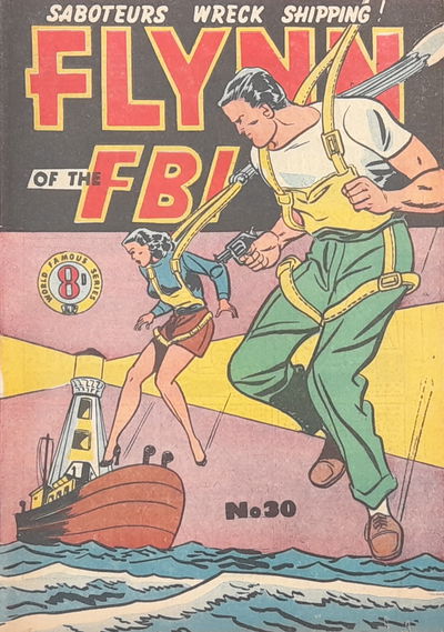 Flynn of the FBI (Atlas, 1950? series) #30 [March 1955?]