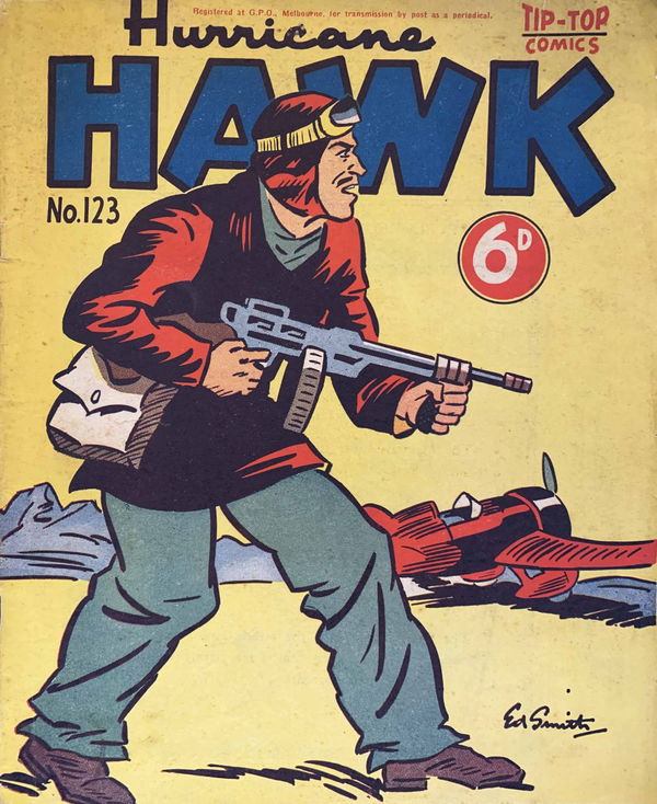 Hurricane Hawk (Southdown Press, 1947 series) #123 ([October 1949?])