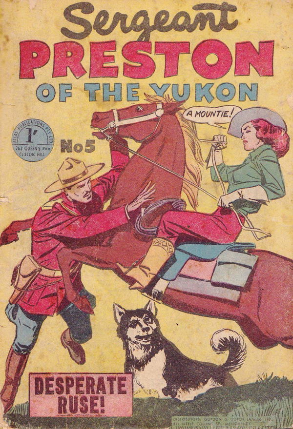 Sergeant Preston of the Yukon (Atlas, 1955? series) #5 ([February 1957?])