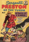 Sergeant Preston of the Yukon (Atlas, 1955? series) #7 [April 1957?]