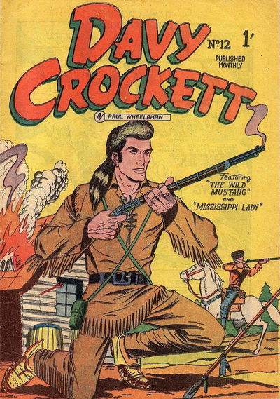 Davy Crockett (Youngs, 1956 series) #12 [November 1956]