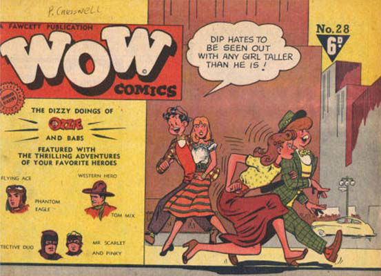 Wow Comics (Vee, 1946 series) #28 ([1948?])