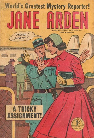 Jane Arden (Atlas, 1954 series) #14 [November 1955?]