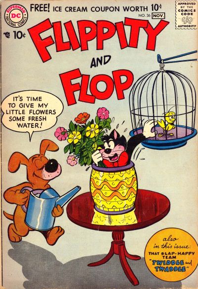 Flippity & Flop  #36 (October-November 1957)