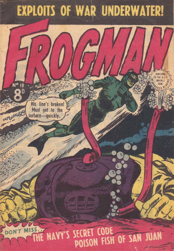 Frogman (Transport, 1953 series) #19 ([September 1954?])