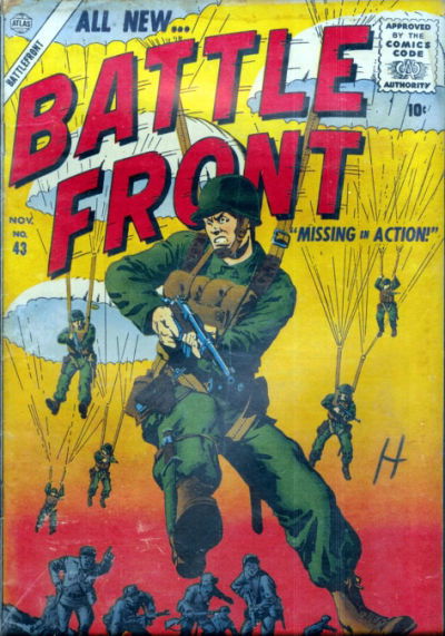 Battlefront (Marvel, 1952 series) #43 (November 1956)