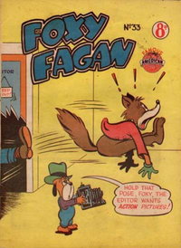 Foxy Fagan (New Century, 1950 series)  #33 ([September 1952?])