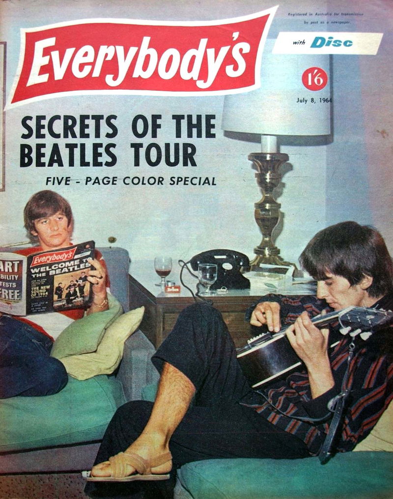 Everybody's (Consolidated Press, 1961 series)  — Everybody's with Disc (8 July 1964)