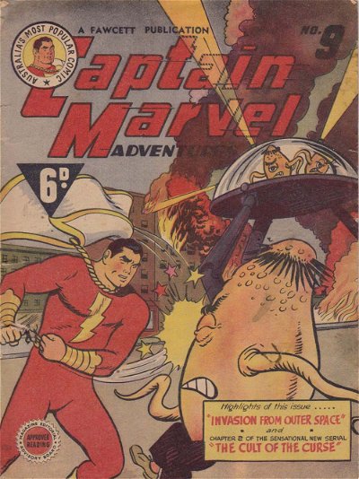 Captain Marvel Adventures (Vee, 1946? series) #9 ([1947?])