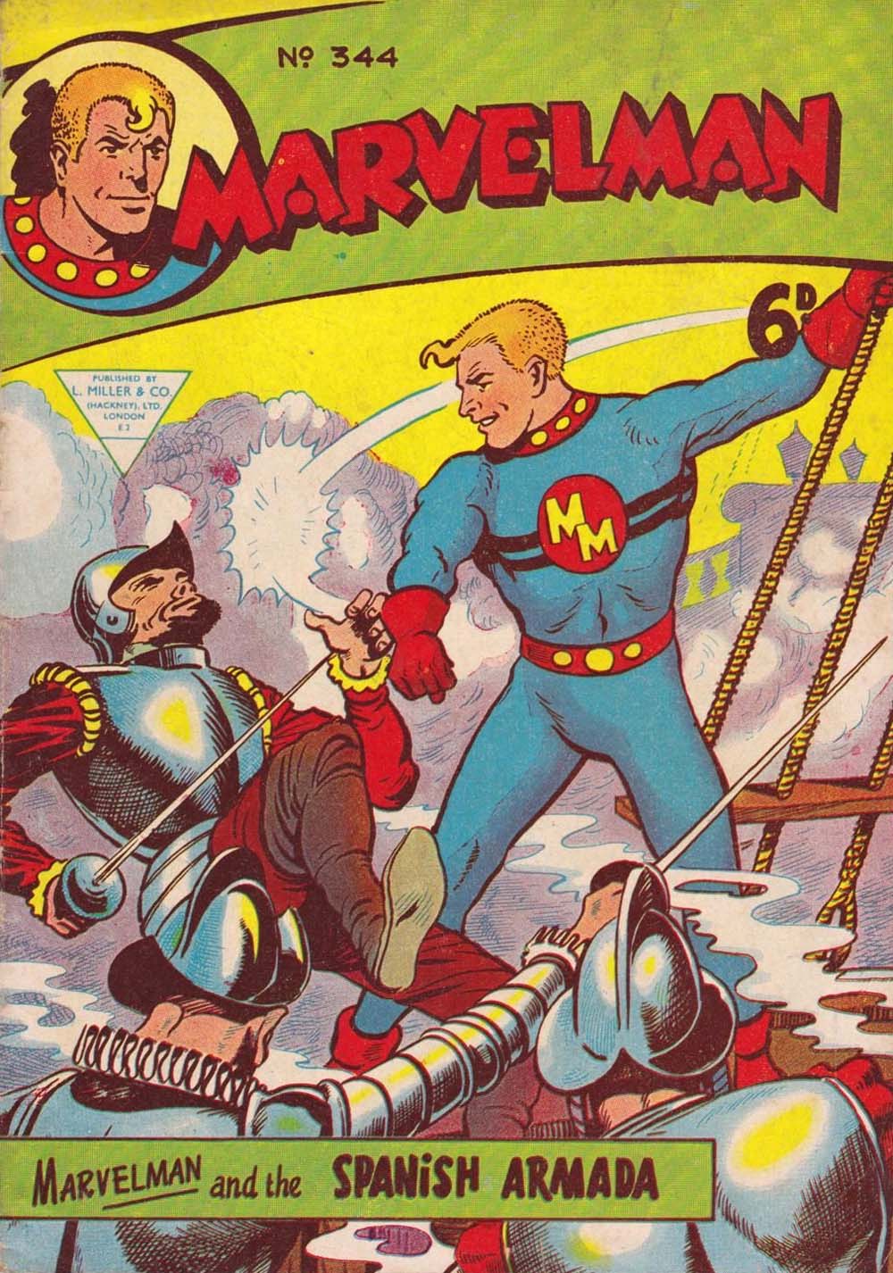 Marvelman (L. Miller & Son, 1954 series) #344 ([December 1960?])
