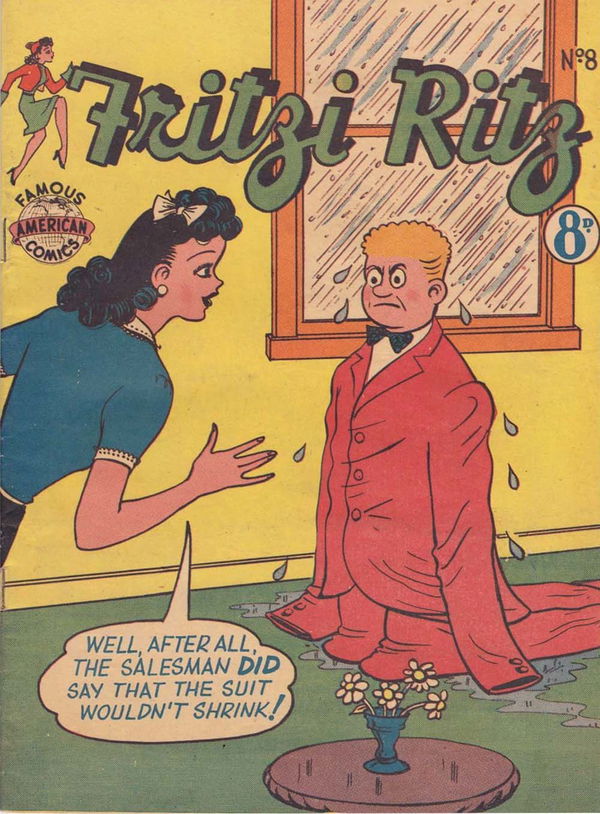 Fritzi Ritz (New Century, 1953 series) #8 ([April 1954?])