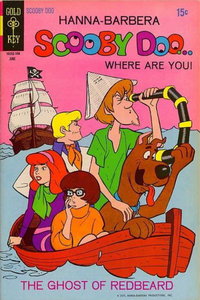 Hanna-Barbera Scooby Doo... Where Are You! (Western, 1970 series)  #6 (June 1971) — The Ghost of Redbeard