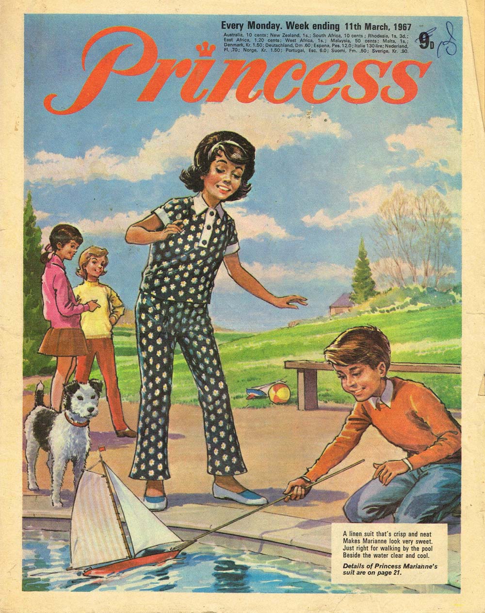 Princess (Fleetway, 1960? series) 11 March 1967 (11 March 1967)