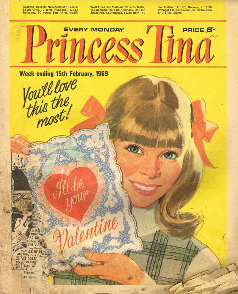 Princess Tina (Fleetway, 1968? series) 15 February 1969 (15 February 1969)