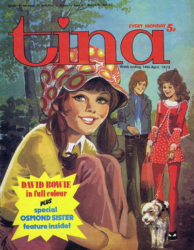 Tina (Fleetway, 1973? series)  14 April 1973