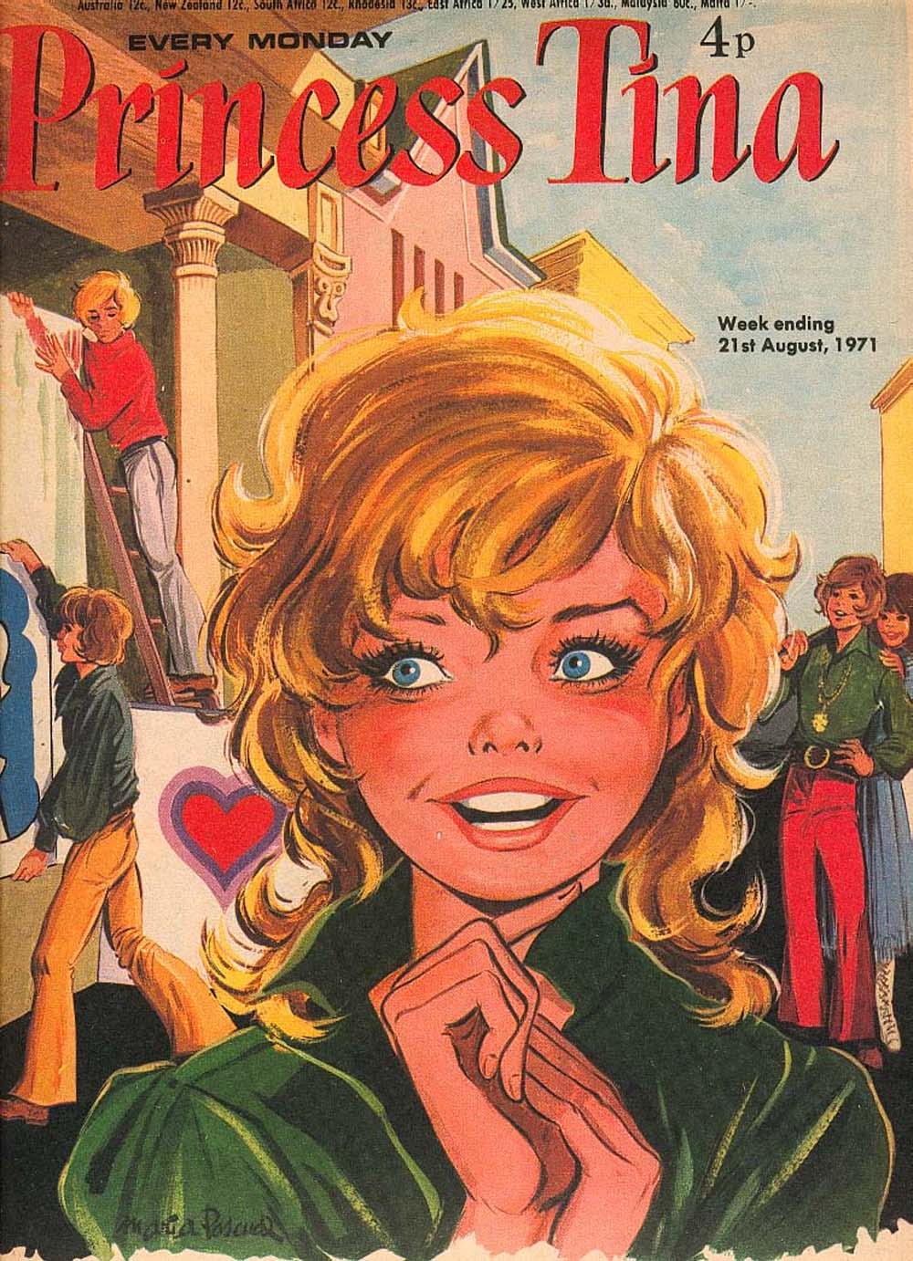 Princess Tina (Fleetway, 1968? series)  (21 August 1971)