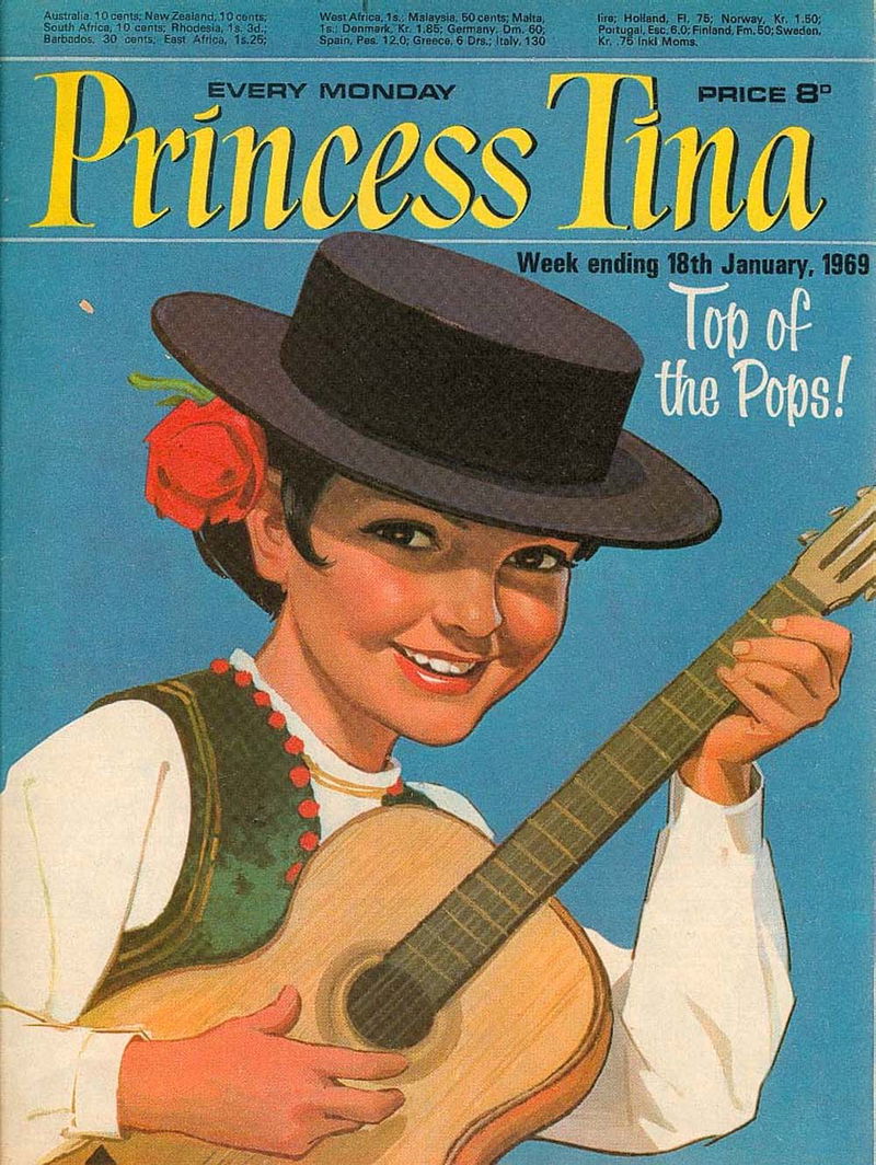 Princess Tina (Fleetway, 1968? series) 18 January 1969 (18 January 1969)