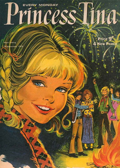 Princess Tina (Fleetway, 1968? series)  7 November 1970