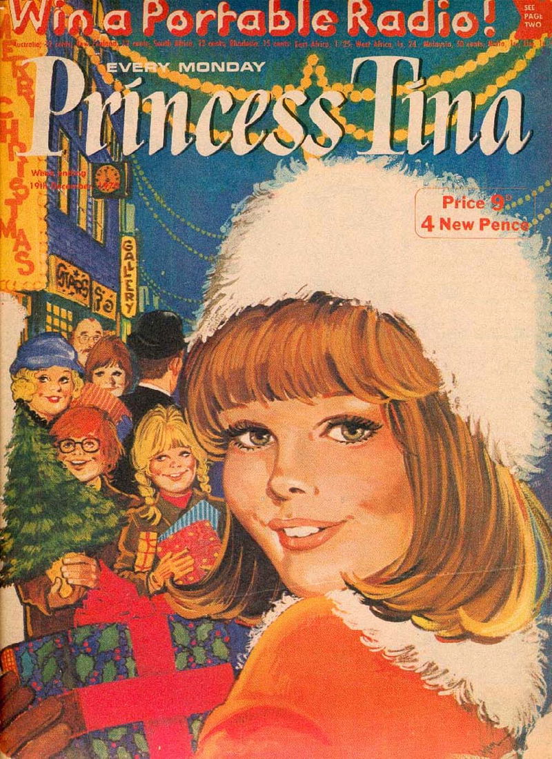 Princess Tina (Fleetway, 1968? series)  (19 December 1970)