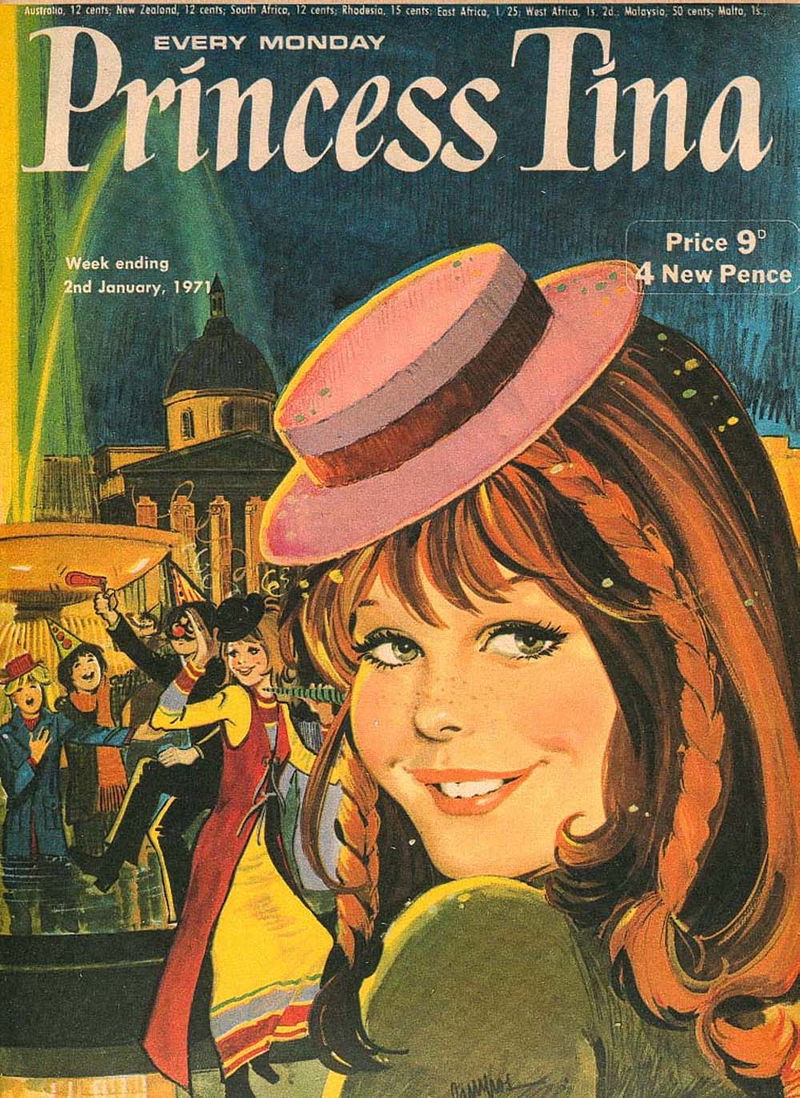 Princess Tina (Fleetway, 1968? series)  (2 January 1971)