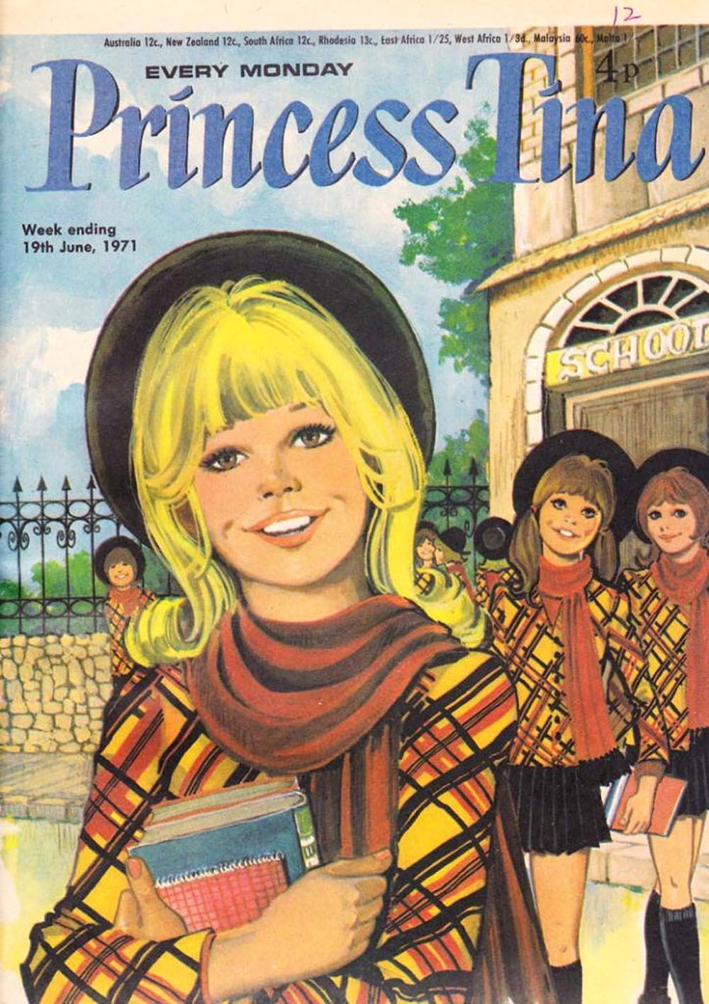 Princess Tina (Fleetway, 1968? series)  (19 June 1971)