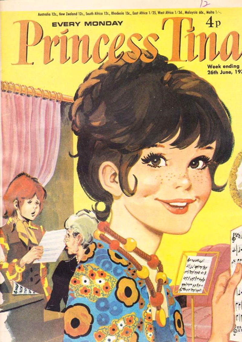 Princess Tina (Fleetway, 1968? series)  (26 June 1971)