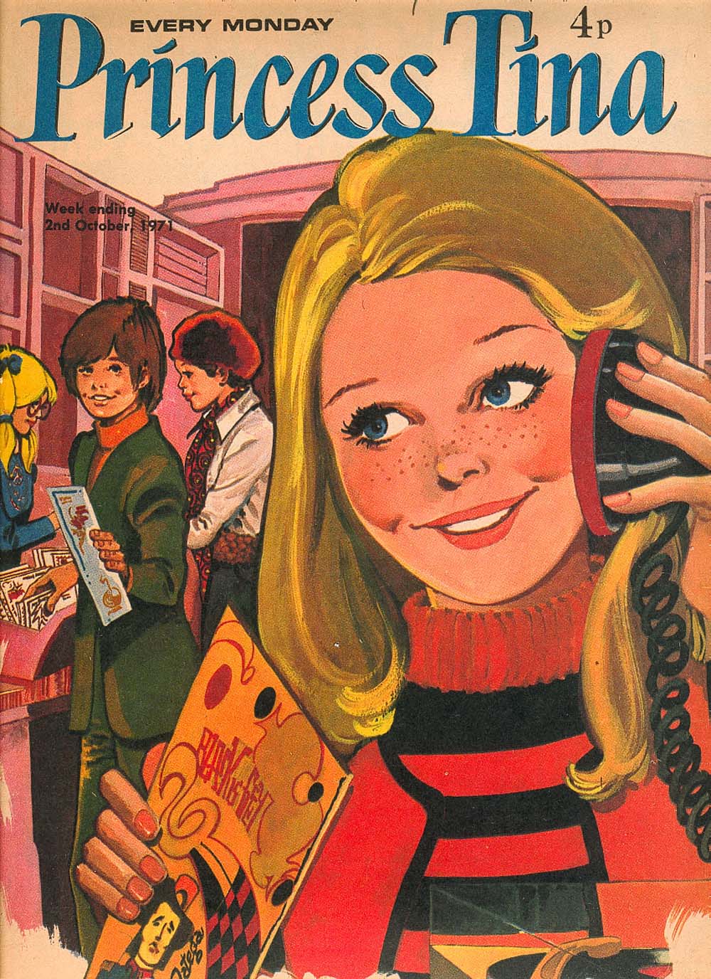 Princess Tina (Fleetway, 1968? series)  (2 October 1971)