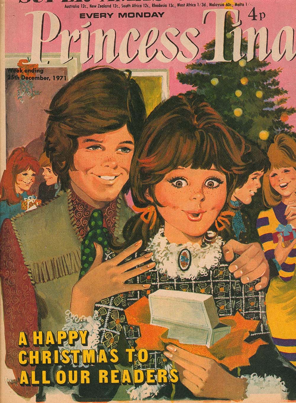 Princess Tina (Fleetway, 1968? series)  (25 December 1971)