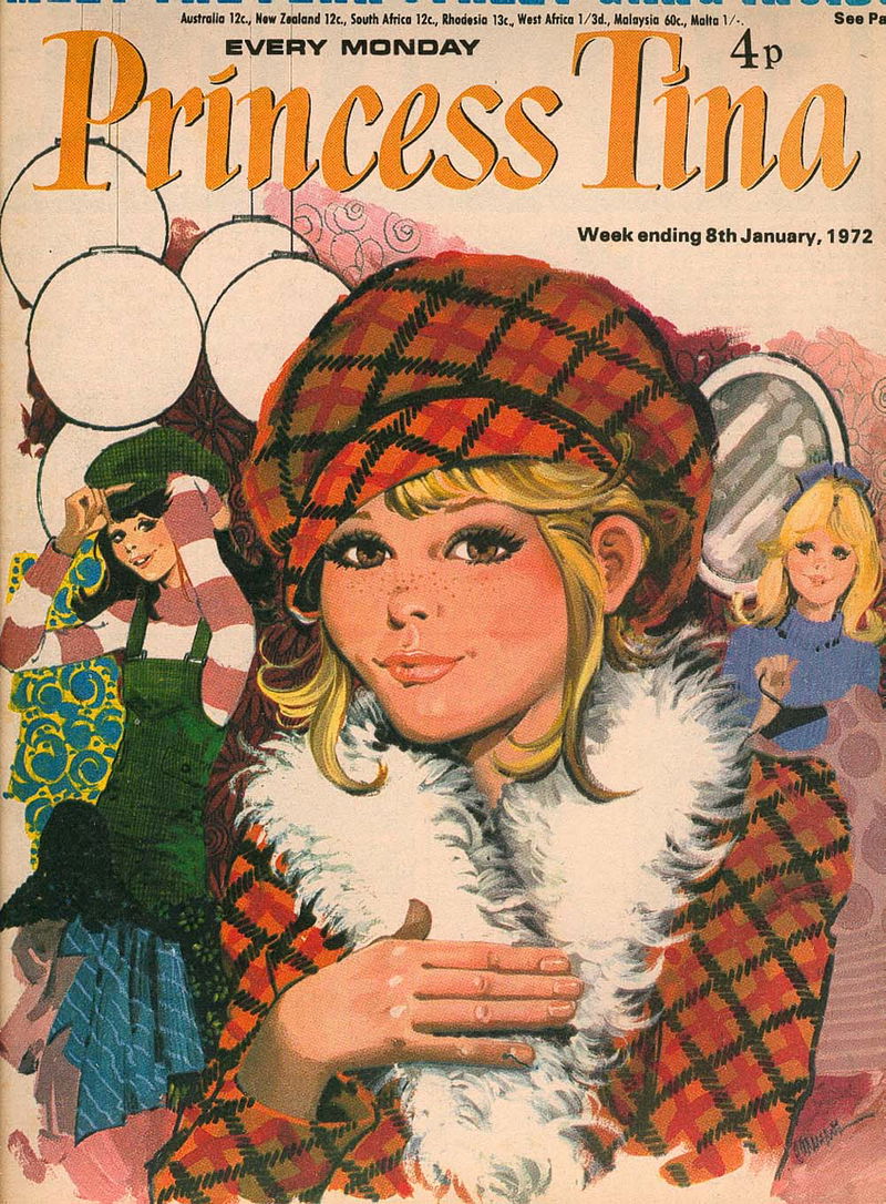 Princess Tina (Fleetway, 1968? series)  (8 January 1972)