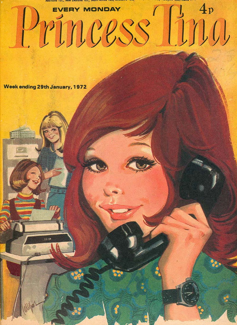 Princess Tina (Fleetway, 1968? series)  (29 January 1972)