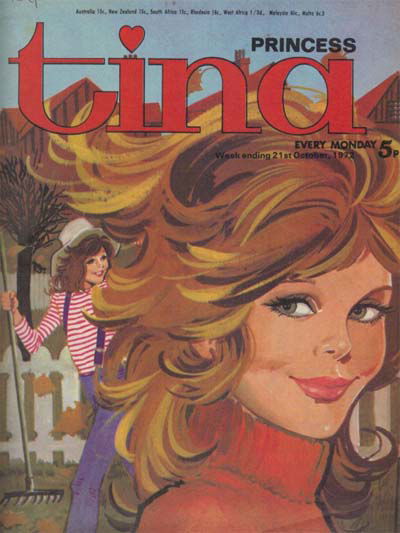 Princess Tina (Fleetway, 1968? series)  21 October 1972