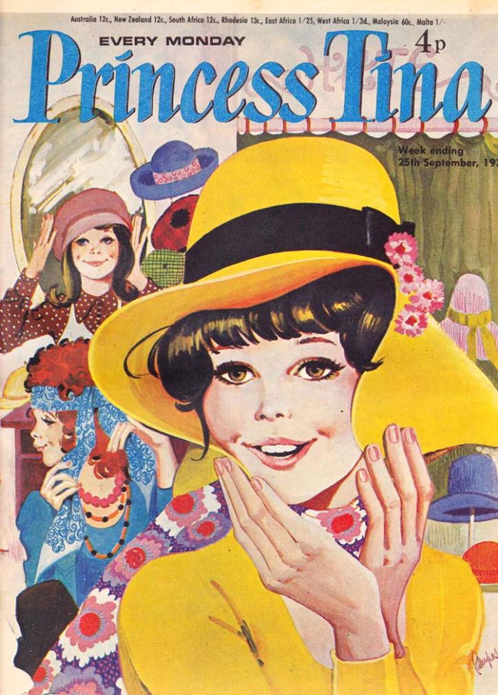 Princess Tina (Fleetway, 1968? series)  (25 September 1971)