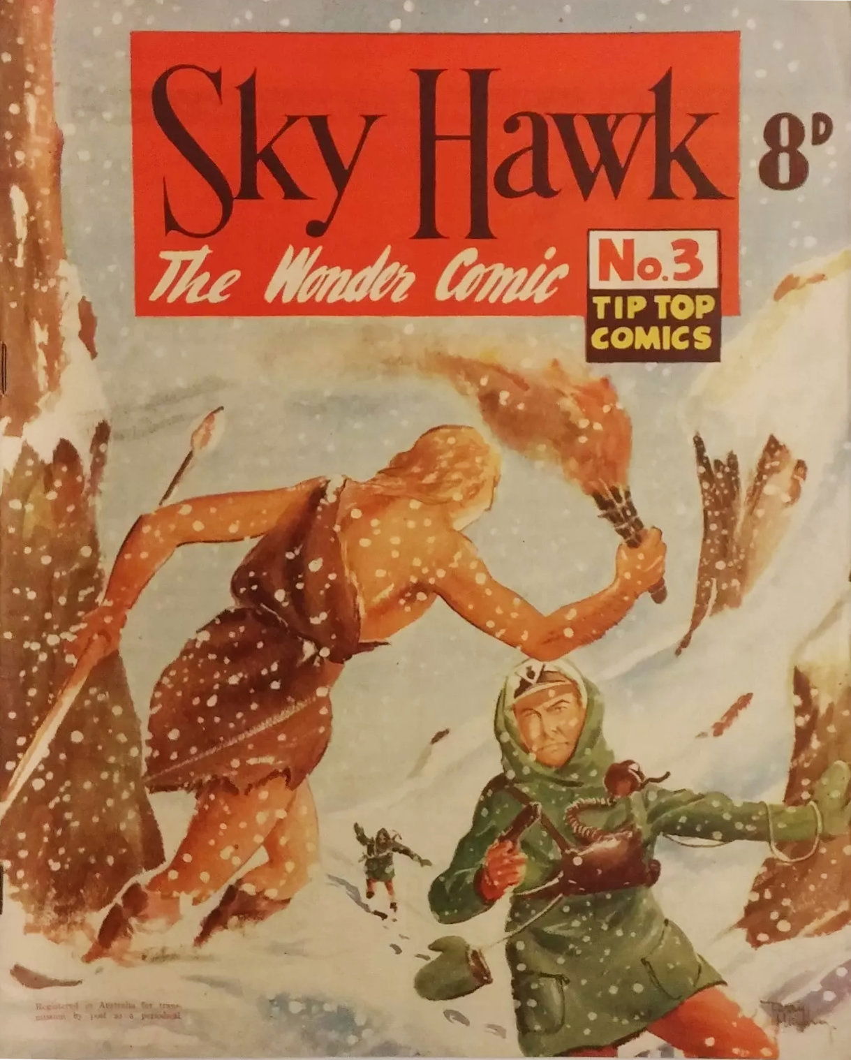 Sky Hawk (Southdown Press, 1954 series) #3 ([February 1955?])