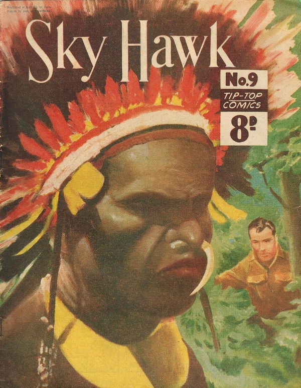 Sky Hawk (Southdown Press, 1954 series) #9 ([August 1955])