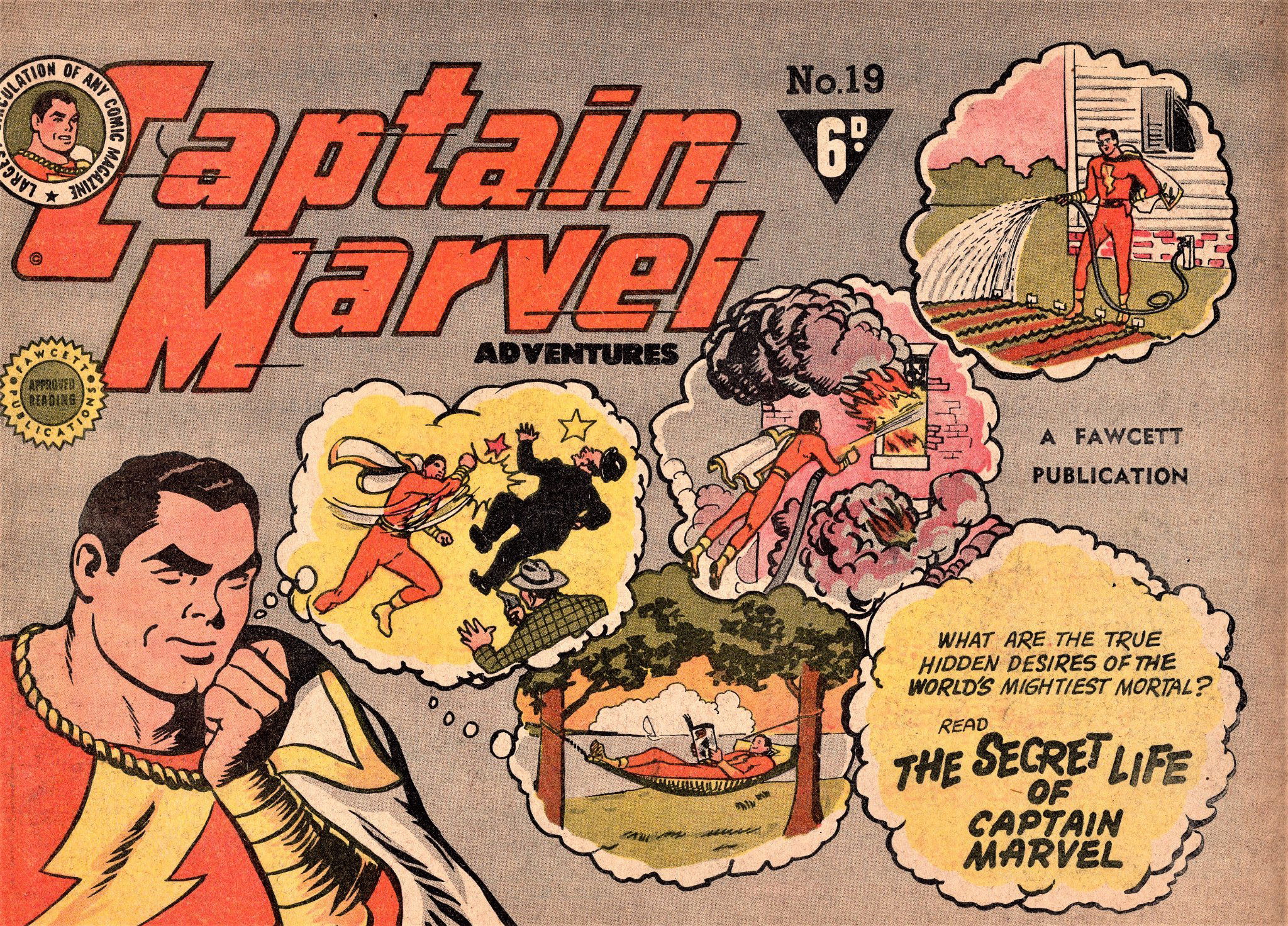 Captain Marvel Adventures (Vee, 1946? series) #19 ([February 1948?])