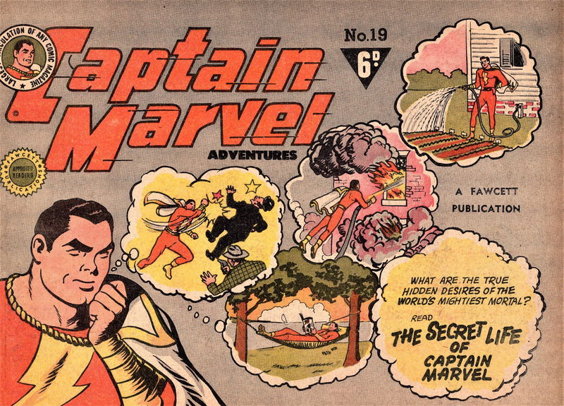 Captain Marvel Adventures (Vee, 1946? series) #19 ([February 1948?])