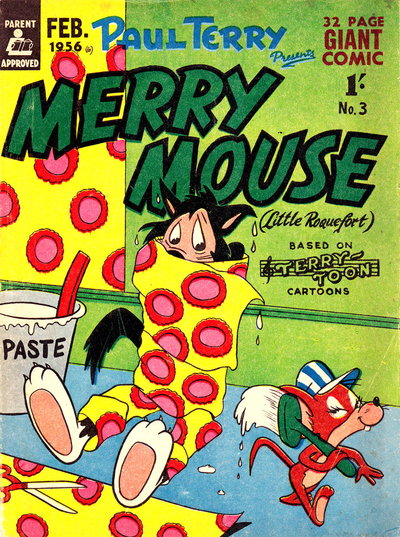 Paul Terry Presents Merry Mouse  #3 (February 1956)
