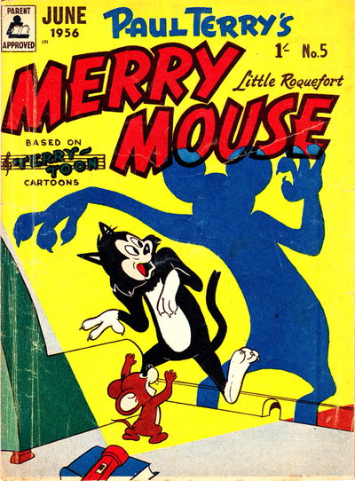 Paul Terry Presents Merry Mouse  #5 (June 1956)