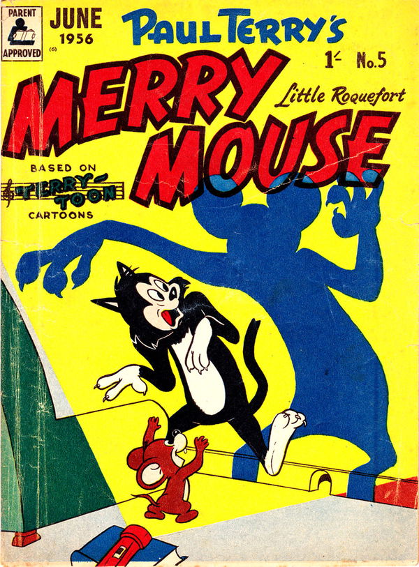 Paul Terry Presents Merry Mouse (Magman, 1955 series) #5 (June 1956) —Paul Terry's Merry Mouse