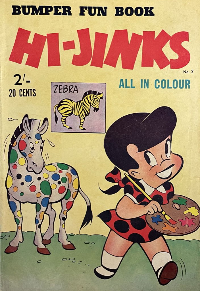 Hi-Jinks Bumper Fun Book (Magman, 1965 series) #2 ([April 1966?])