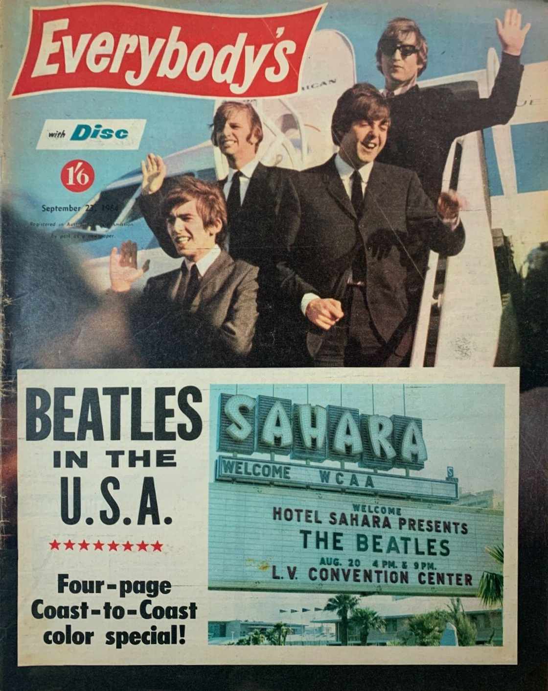 Everybody's (Consolidated Press, 1961 series)  — Everybody's with Disc (23 September 1964)