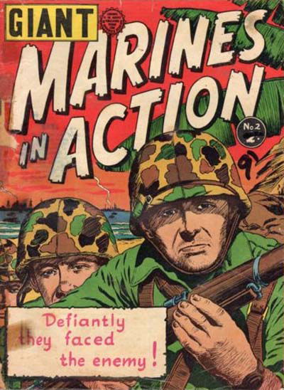 Giant Marines in Action (Horwitz, 1960? series) #2 [November 1960?]