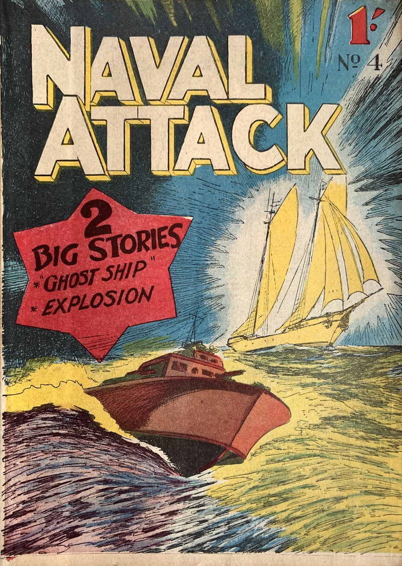Naval Attack (Calvert, 1956 series) #4 ([June 1956?])