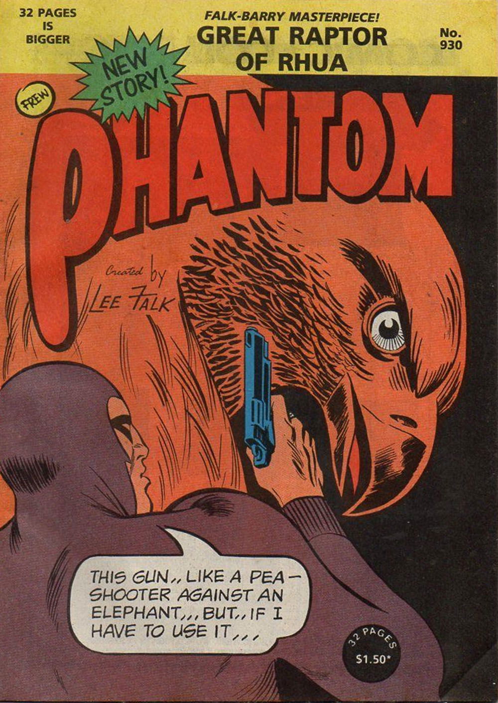 The Phantom (Frew, 1983 series) #930 (May 1989)