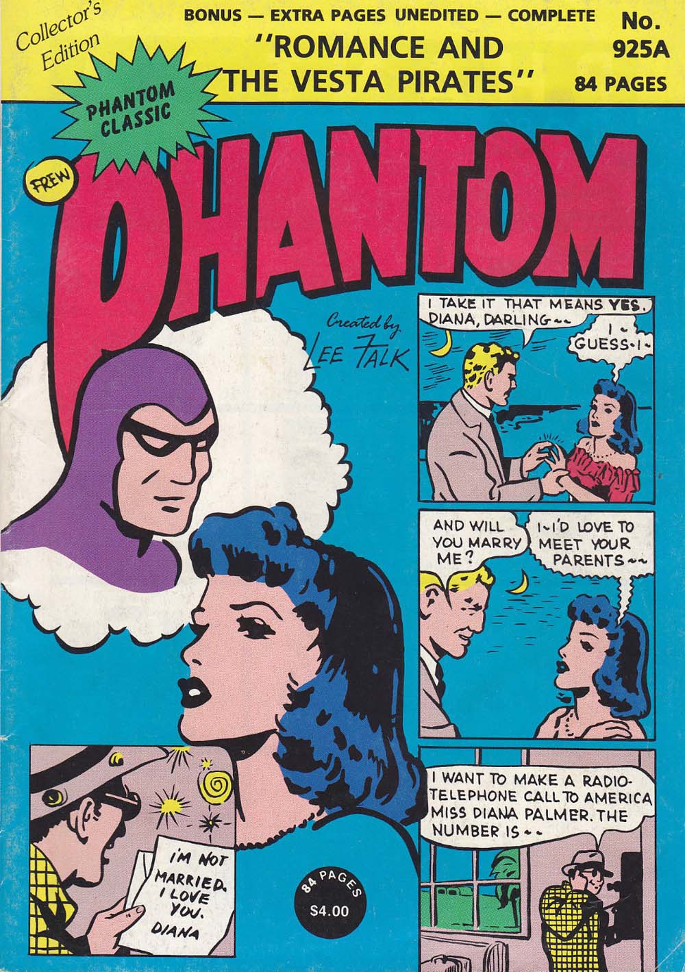 The Phantom (Frew, 1983 series) #925A (March 1989)