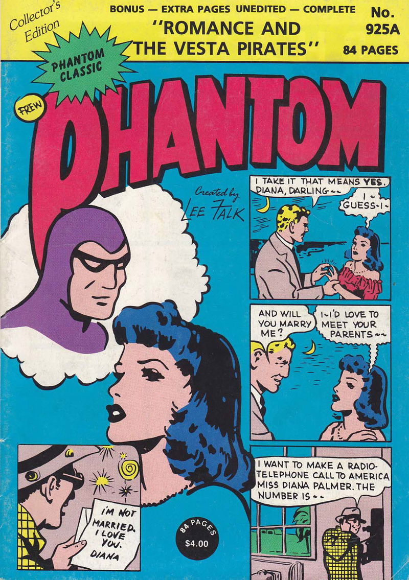 The Phantom (Frew, 1983 series) #925A (March 1989)